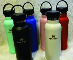 Garrafa Térmica - alça 500ml AÇO INÓX  1X0  GRAVAÇÃO A LASER 