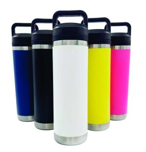 Garrafa Térmica - SPORT 800ml AÇO INÓX  1X0  GRAVAÇÃO A LASER 